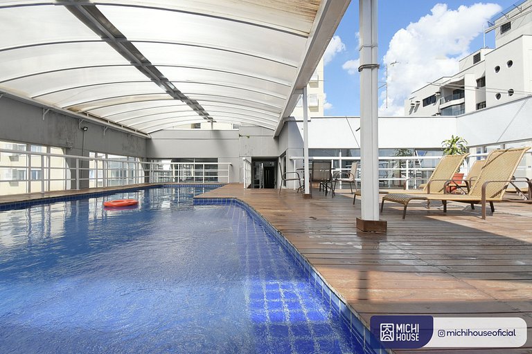 Spectacular Flat in Alphaville/Breakfast/AC