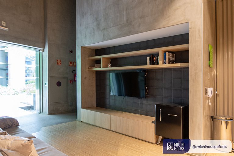 Charming Studio Square/Metro Republica AC/WF