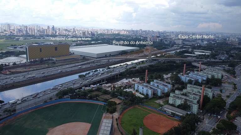Maravilhoso Studio Bom Retiro/Anhembi/Expo AC/WF
