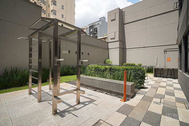 Descolado Studio Metro/Santa Casa com WF/AC