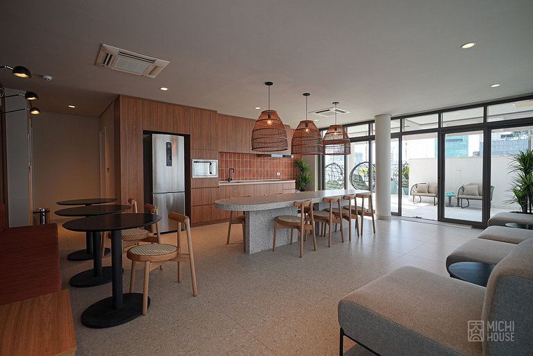 Maravilhoso Studio Vl Mariana Wf/Ac Metro