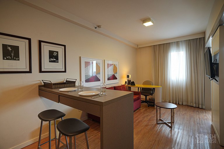 Executivo Pratico • Centro Alphaville • Ar • Wifi