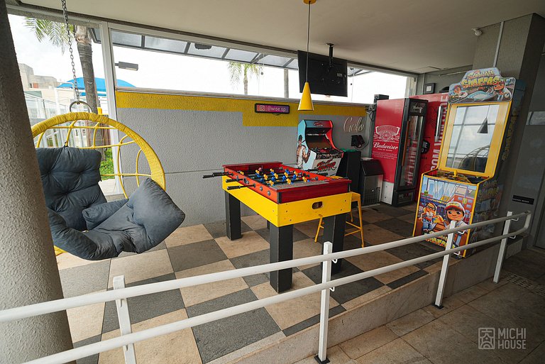Charmoso Studio Expo CN AC/WF/com Garagem