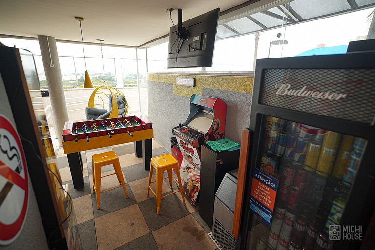 Charmoso Studio Expo CN AC/WF/com Garagem