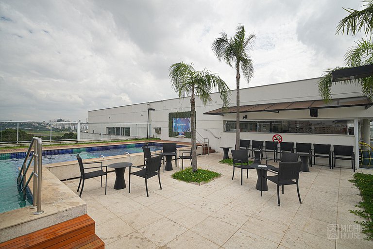 Charmoso Studio Expo CN AC/WF/com Garagem