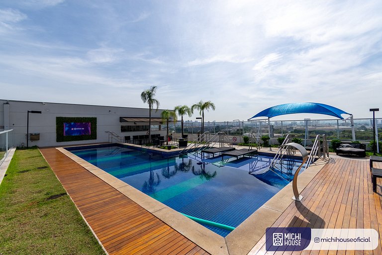 Charmoso Studio Expo CN AC/WF/com Garagem
