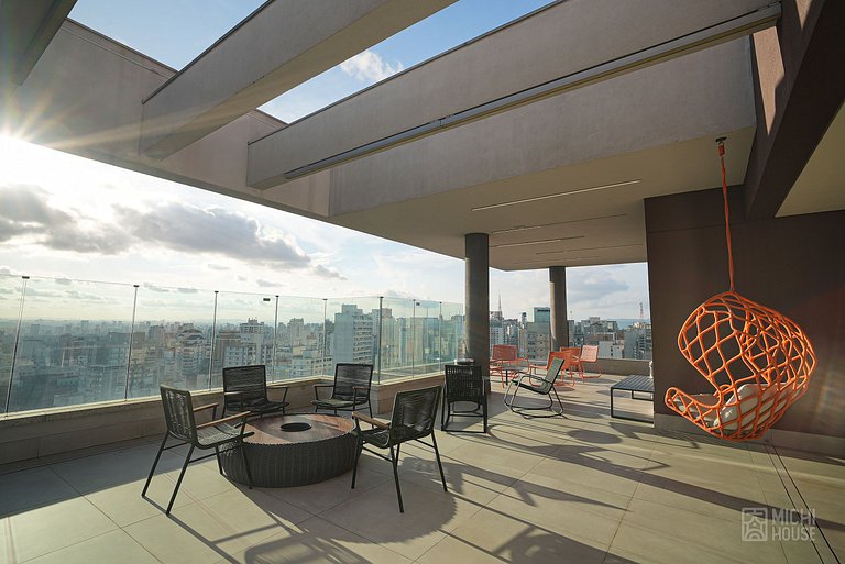 Maravilhoso Studio Metro Paraiso/Av Paulista/Ibirapuera AC/W