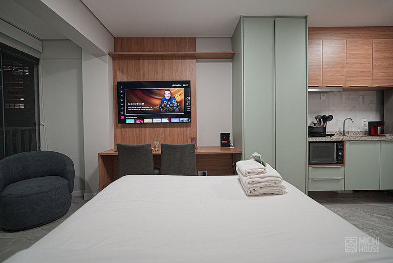 Maravilhoso Studio Metro Paraiso AC/WF