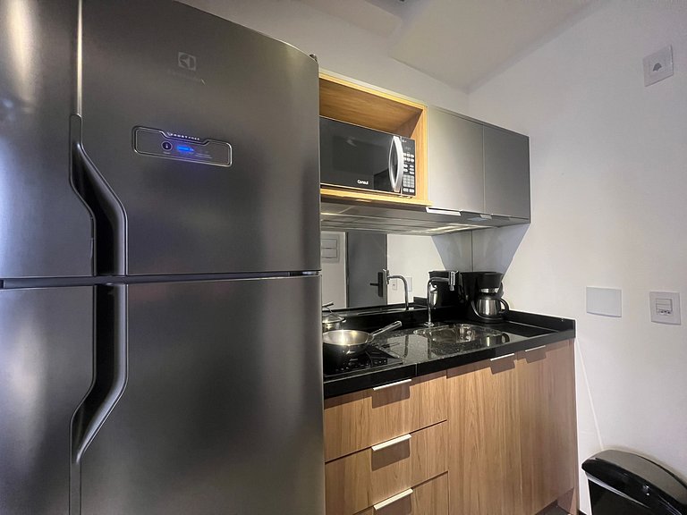 Espetacular Studio Metro Paraiso AC/WF