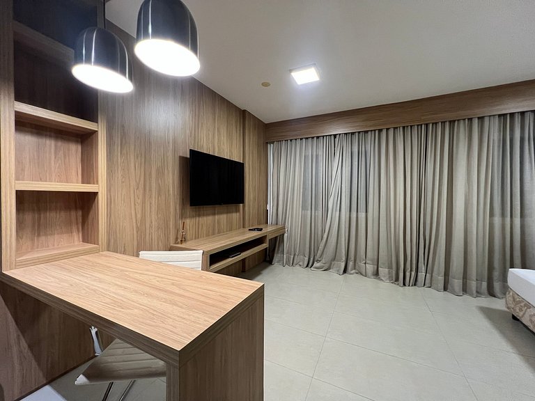 Perfeito Flat na Av Principal de Alpha AC/WF