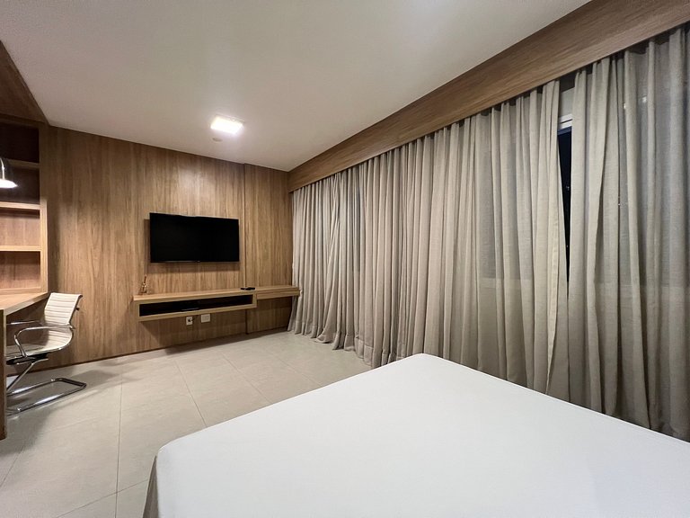 Perfeito Flat na Av Principal de Alpha AC/WF