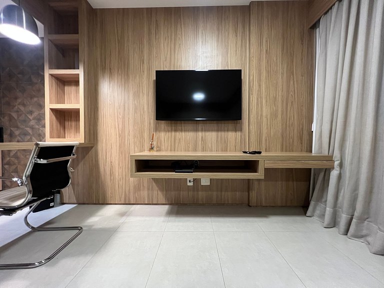 Perfeito Flat na Av Principal de Alpha AC/WF