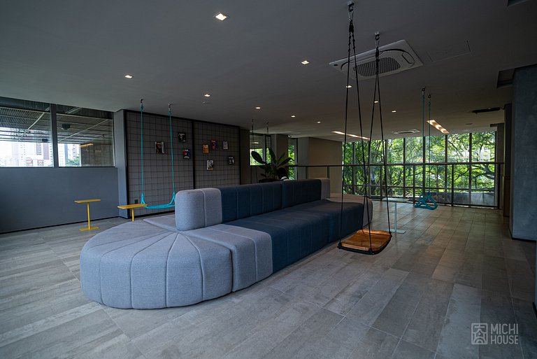 Exuberante Studio Metro Paraiso Vista Incrivel