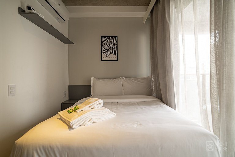 Magnifico Studio Metro Paraiso Vista IncrivelAC/WF