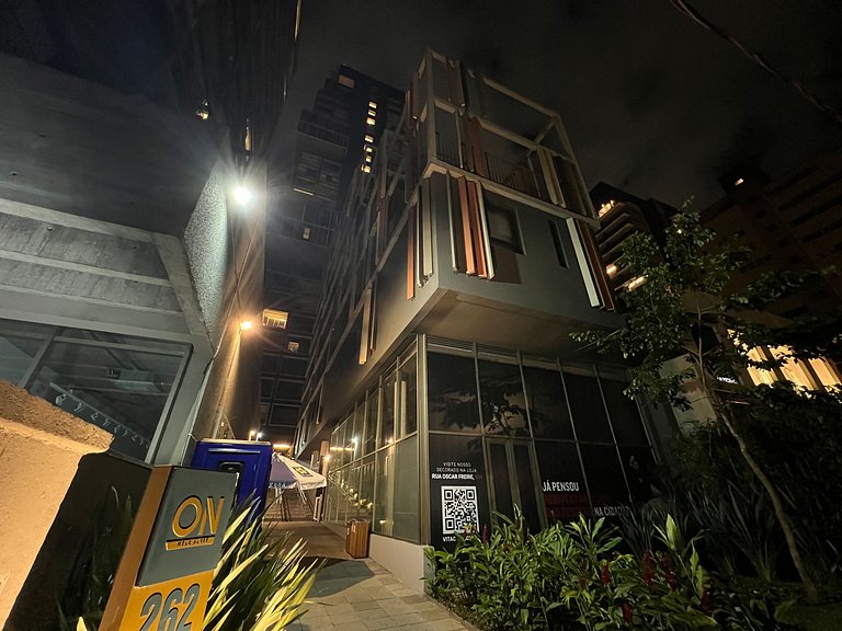 Incrivel Studio Jardins/Rebouças/HC com AC/WF