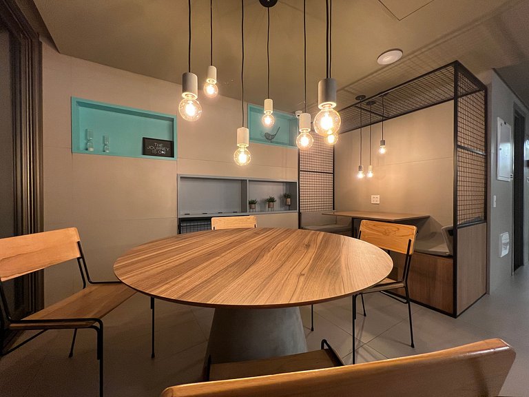 Lindo Studio Metro Oscar Freire/HC com WF/AC