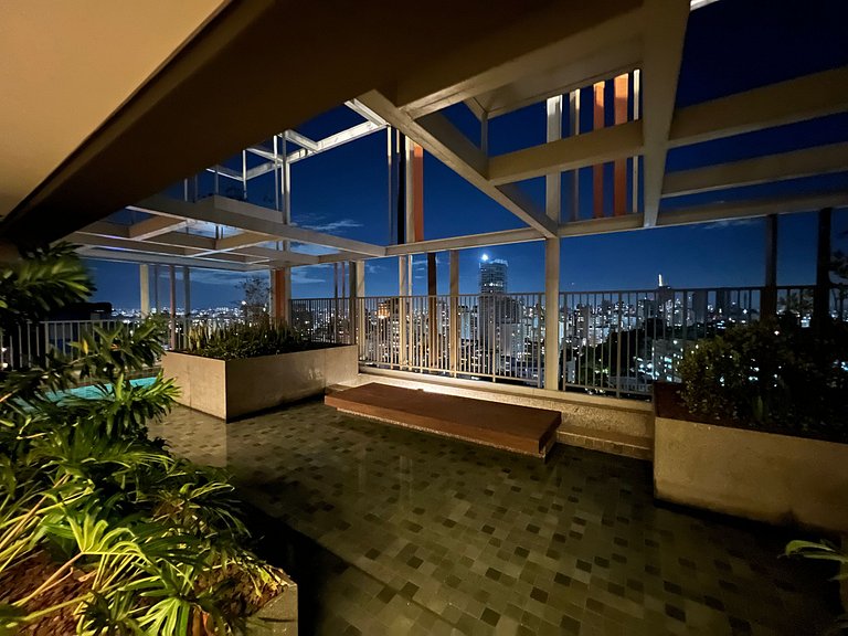 Perfeito Studio Jardins/Rebouças/HC com AC/WF