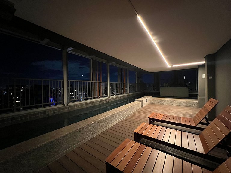 Incrivel Studio Jardins/Rebouças/HC com AC/WF