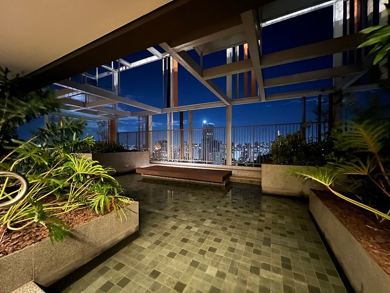 Lindo Studio Metro Oscar Freire/HC com WF/AC