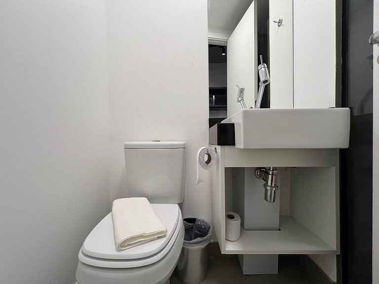 Incrivel Studio Jardins/Rebouças/HC com AC/WF