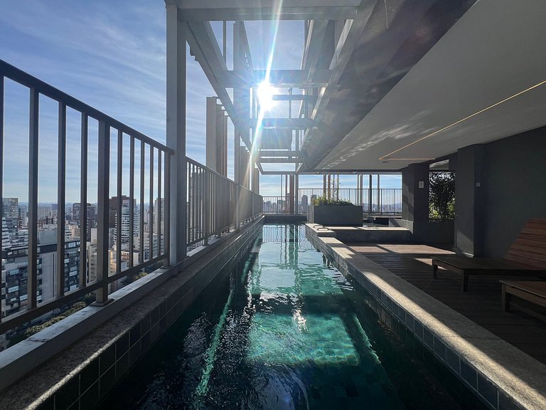 Magnifico Studio Jardins/Rebouças/HC com AC/WF