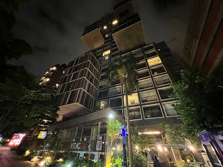 Incrivel Studio Jardins/Rebouças/HC com AC/WF
