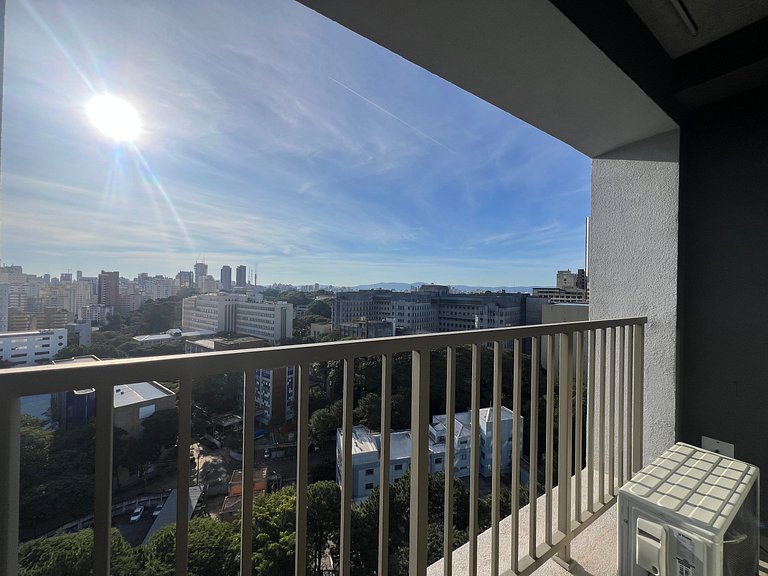 Magnifico Studio Jardins/Rebouças/HC com AC/WF