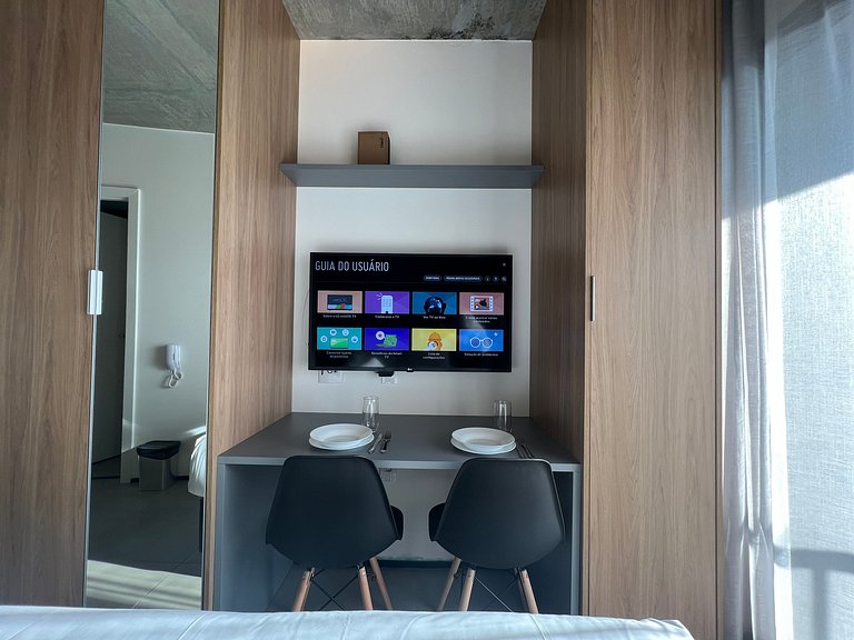 Magnifico Studio Jardins/Rebouças/HC com AC/WF