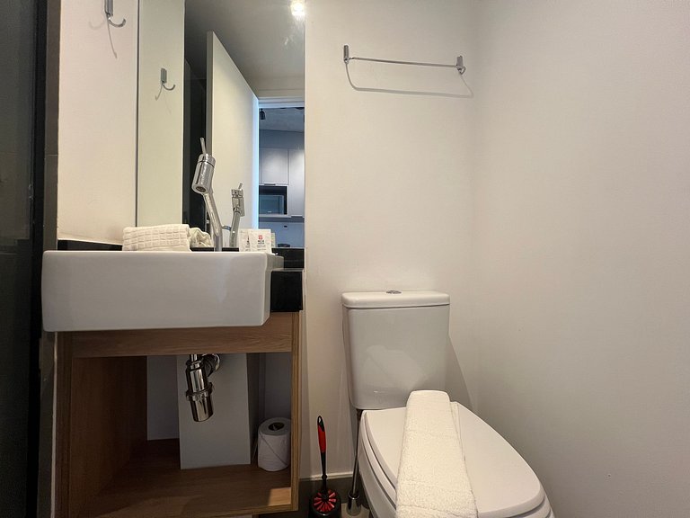 Descolado Studio Jardins/Rebouças/HC com AC/WF