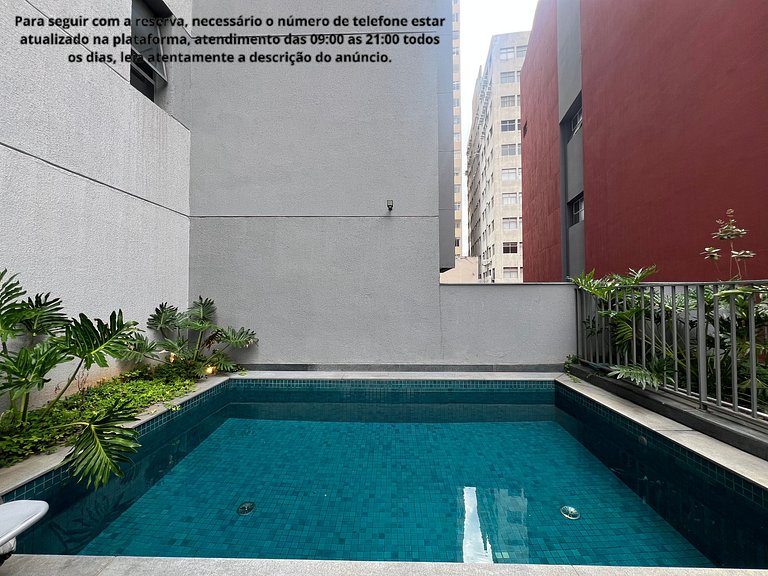 Beautiful Studios in Liberdade AC/WF/Near the Metro