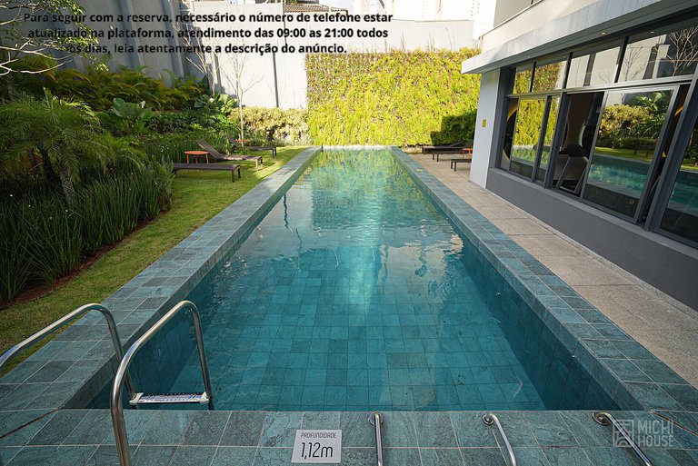 Moderno Studio no Paraiso/Vl Mariana AC/WF