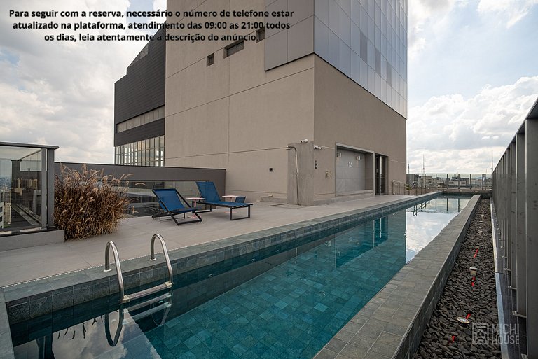 Spectacular Studio Metro Paraiso AC/WF Incredible View