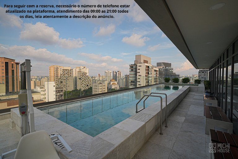 Maravilhoso Studio Vl Mariana Wf/Ac Metro
