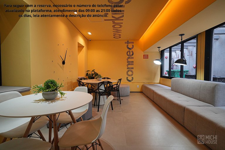 Wonderful Studio Santa Casa/Metro with AC/WF