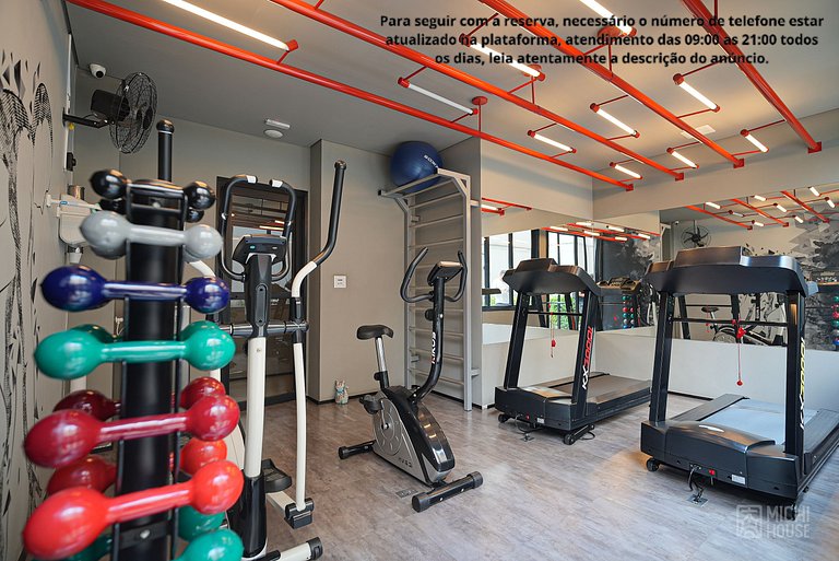 Perfeito Studio Metro Sta Cecilia Ac/Wf
