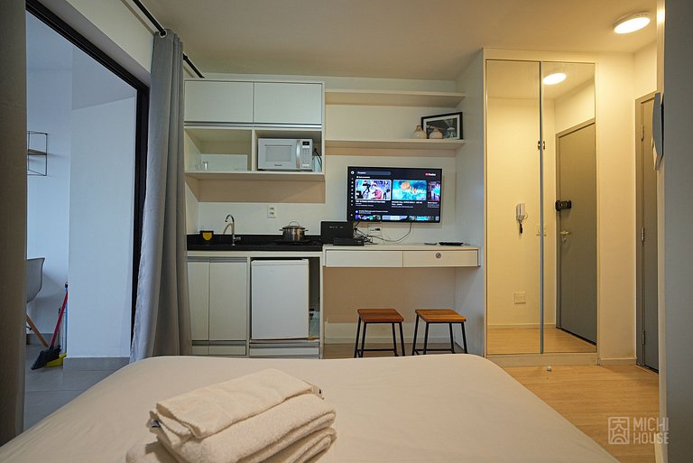 Maravilhoso Studio Bom Retiro/Anhembi/Expo AC/WF