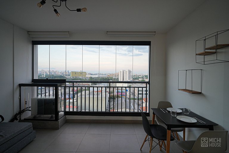 Maravilhoso Studio Bom Retiro/Anhembi/Expo AC/WF