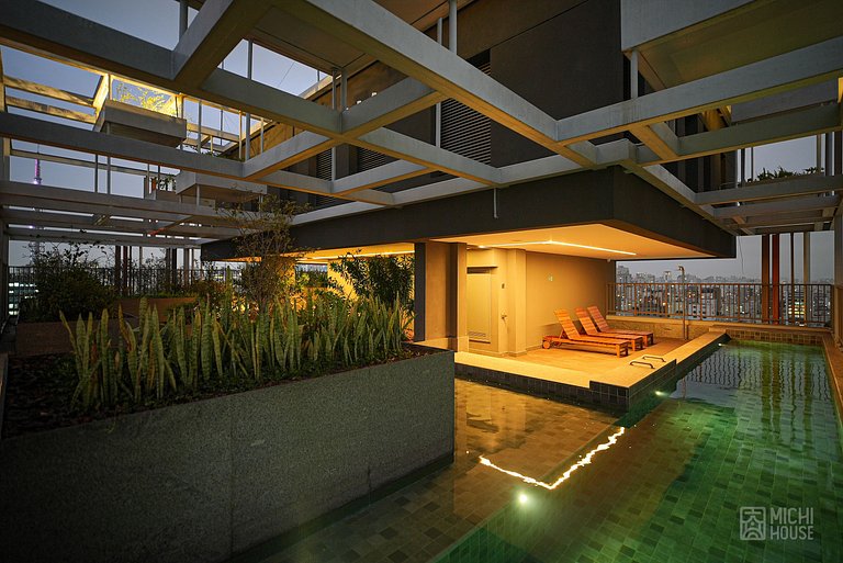 Beautiful Studio Metro Oscar Freire/HC with WF/AC