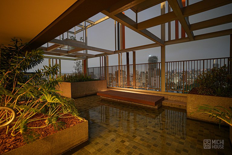 Beautiful Studio Metro Oscar Freire/HC with WF/AC