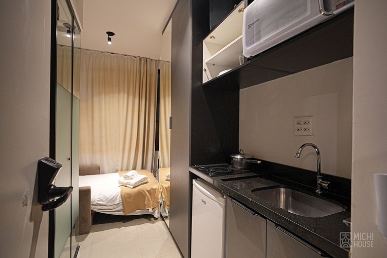 Perfeito Studio Metro Sta Cecilia Ac/Wf