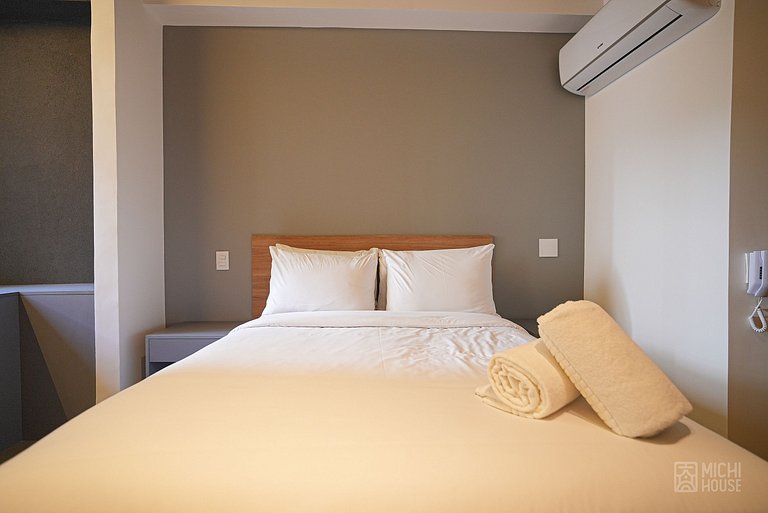 Lindo Studio Metro Oscar Freire/HC com WF/AC
