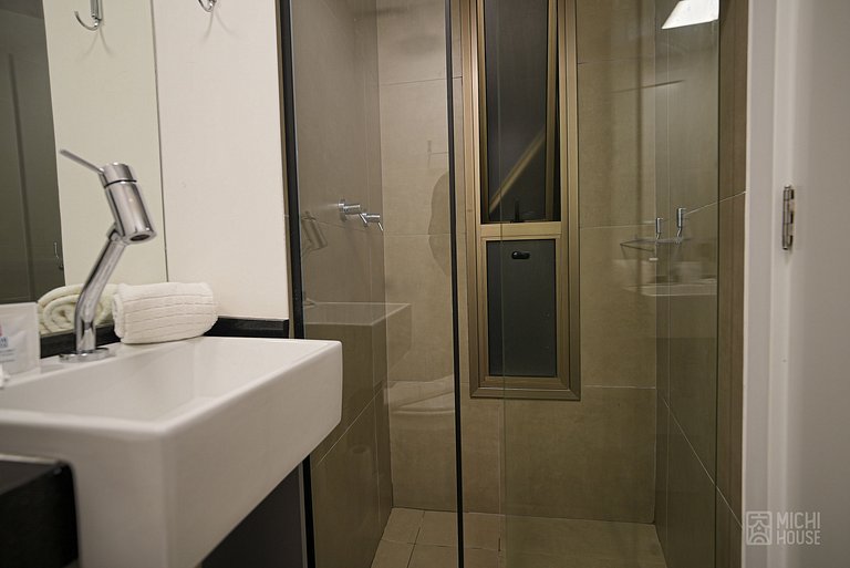 Elegante Studio Jardins/Rebouças/HC com Ar/Wifi