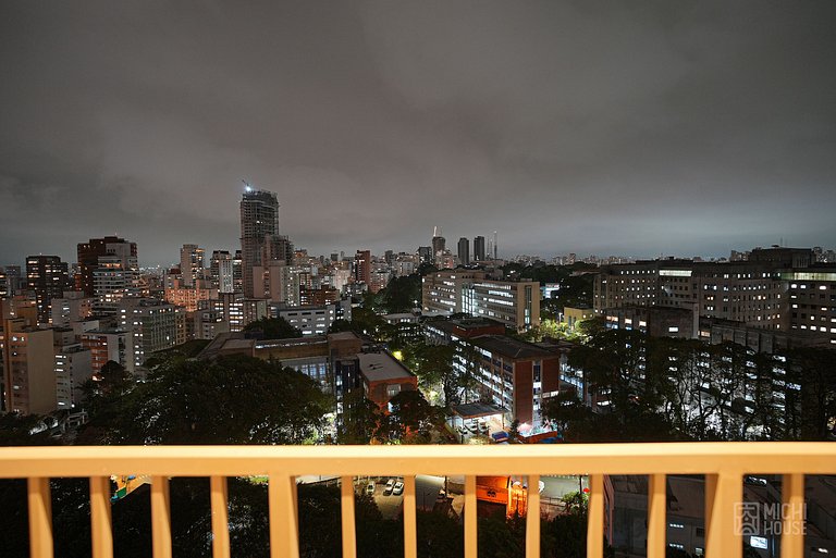 Magnifico Studio Jardins/Rebouças/HC com AC/WF