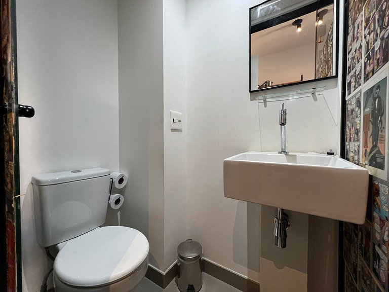 Elegante Studio Metro Sta Cecilia AC/WF