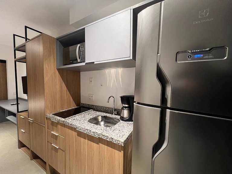 Maravilhoso Studio Moema com AC/WF