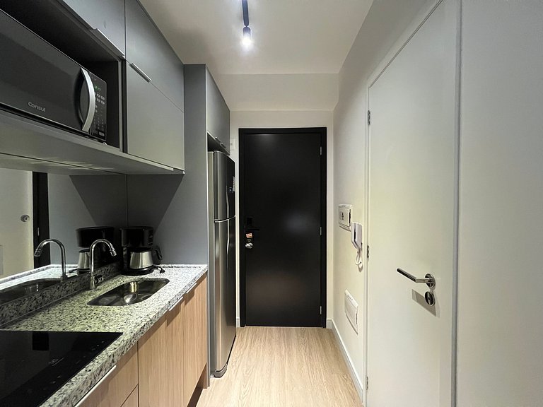 Maravilhoso Studio Moema Av Ibirapuera com Ar/Wifi