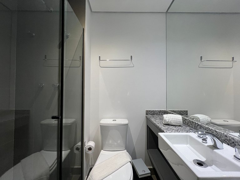 Maravilhoso Studio Moema Av Ibirapuera com Ar/Wifi