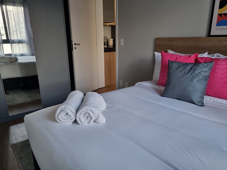 Lindo Apartamento Jardins/Augusta AC/WF
