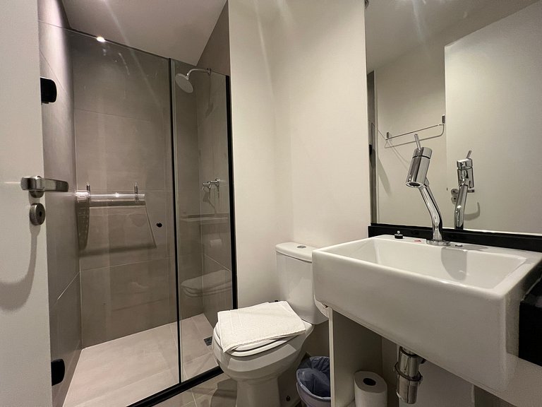 Lindo Studio Metro Oscar Freire/HC com WF/AC