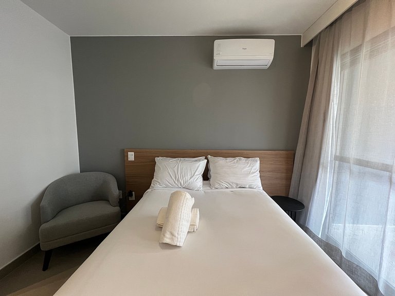 Aconchegante Studio Moema com AC/WF